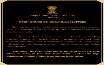 Open House on Consular Matters | 21 June, 2024