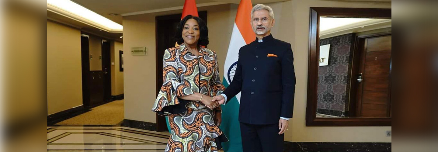  EAM Dr. Jaishankar met FM Shirley Ayorkor Botchwey of Ghana on sidelines of the Raisina Dialogue 2024 in New Delhi